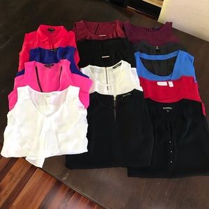 Bundle express, limited, New York and Company, Chicos, H&M, 15 total